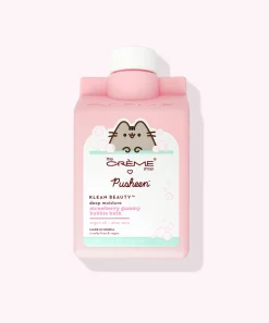 Pusheen Bed & Bath|Beauty & Skincare>The Crème Shop x Strawberry Gummy Bubble Bath